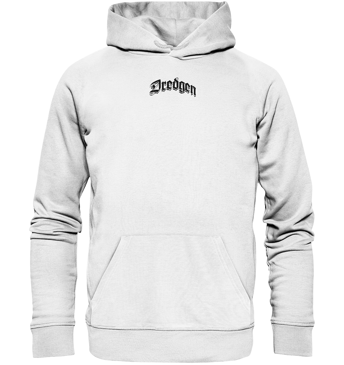 Dredgen Blessed White - Organic Hoodie