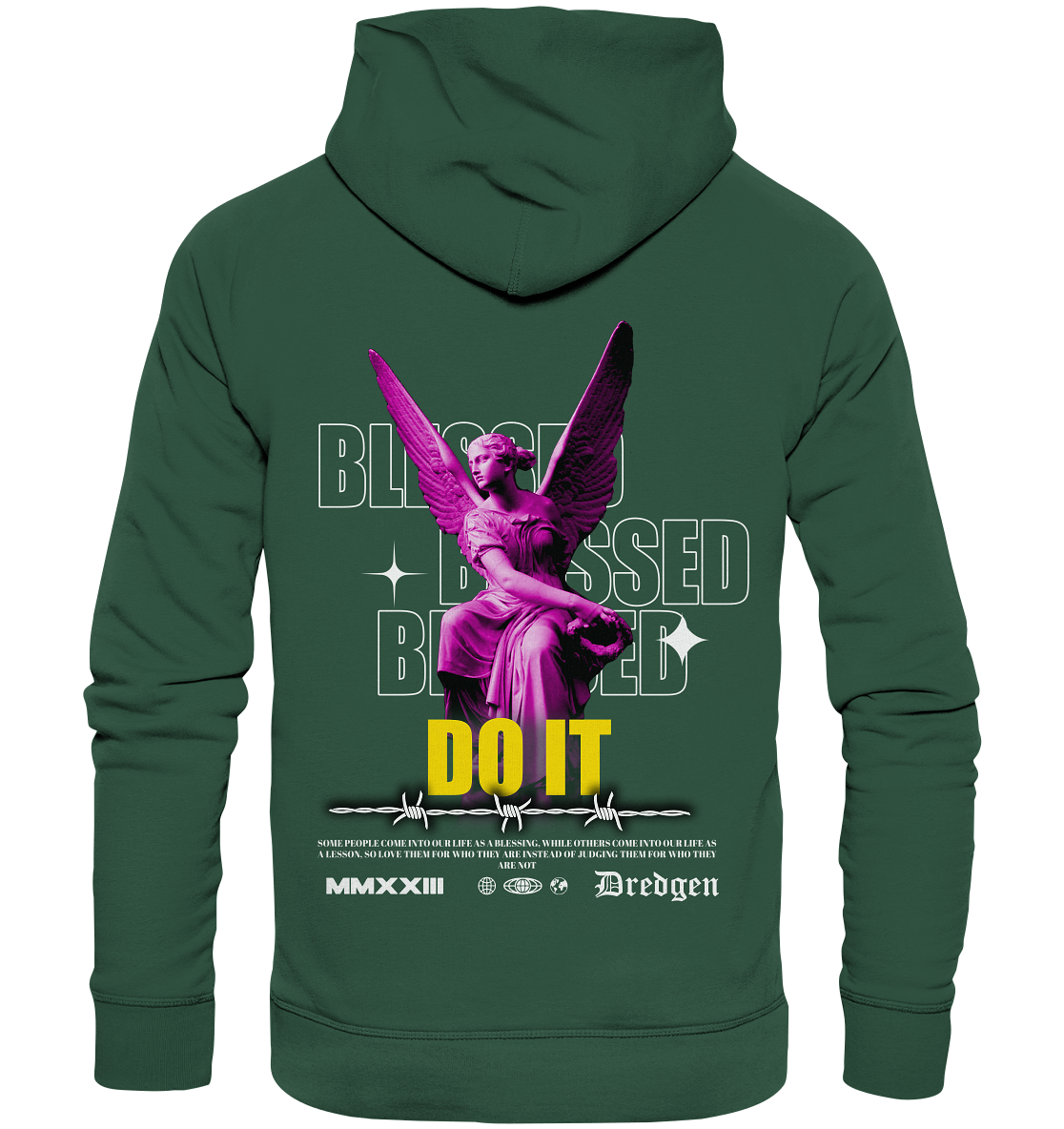 Dredgen Blessed - Organic Hoodie