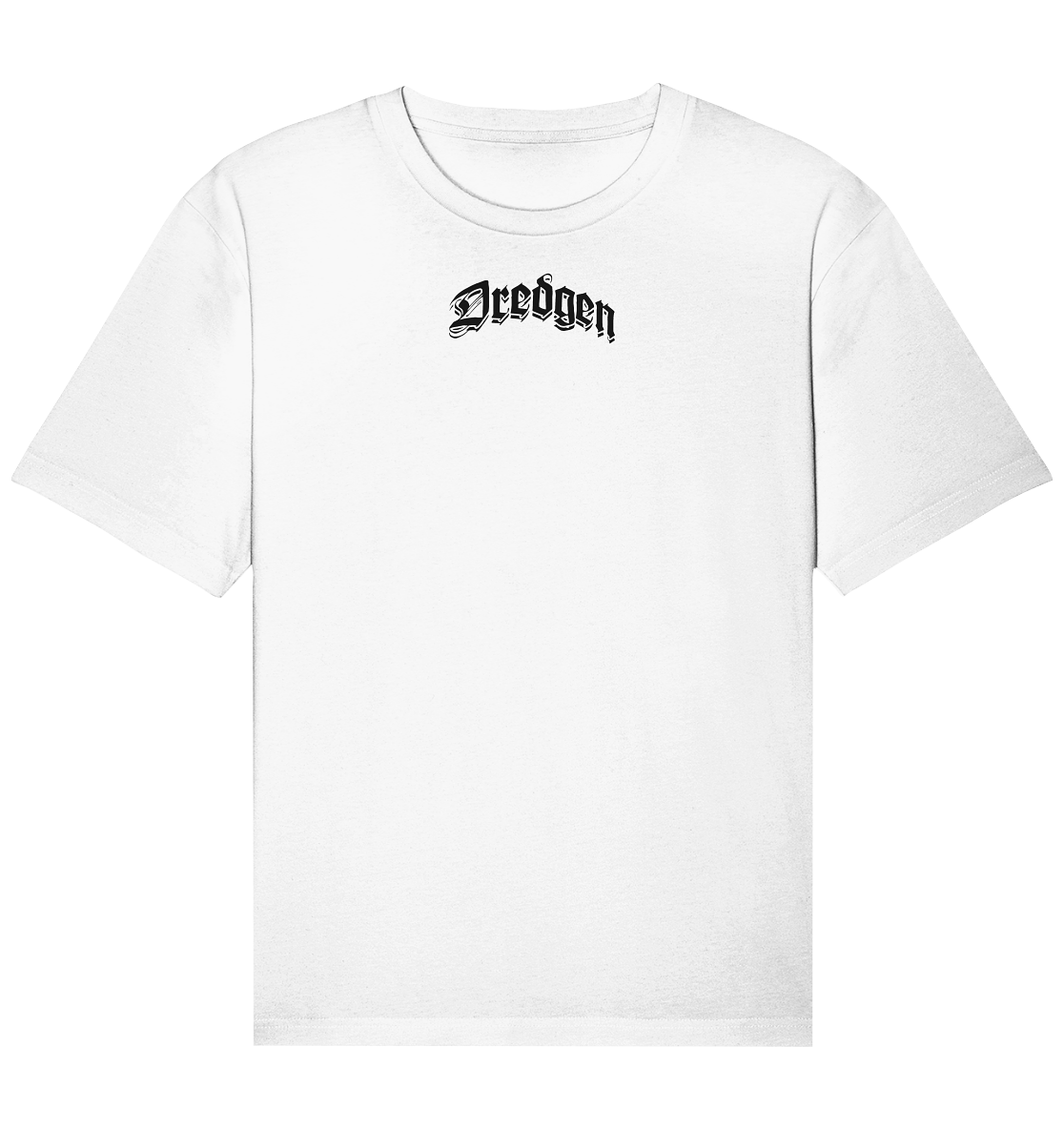 Dredgen Blessed White - Organic Relaxed Shirt